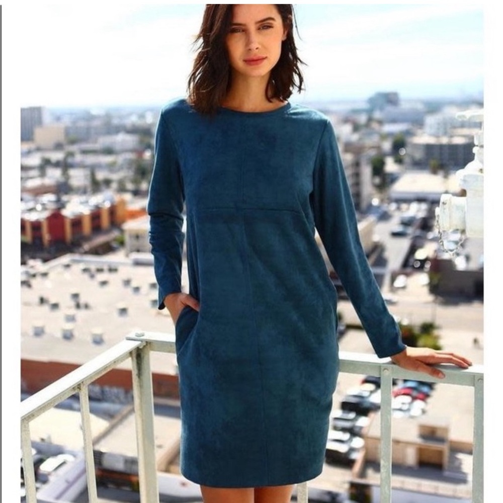 Joh Faux Suede Dress